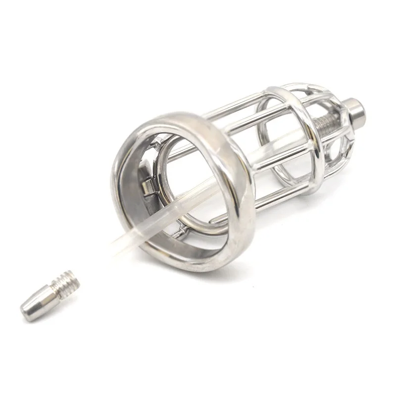 Новинка мужской пенис из нержавеющей стали клетка для пениса птица