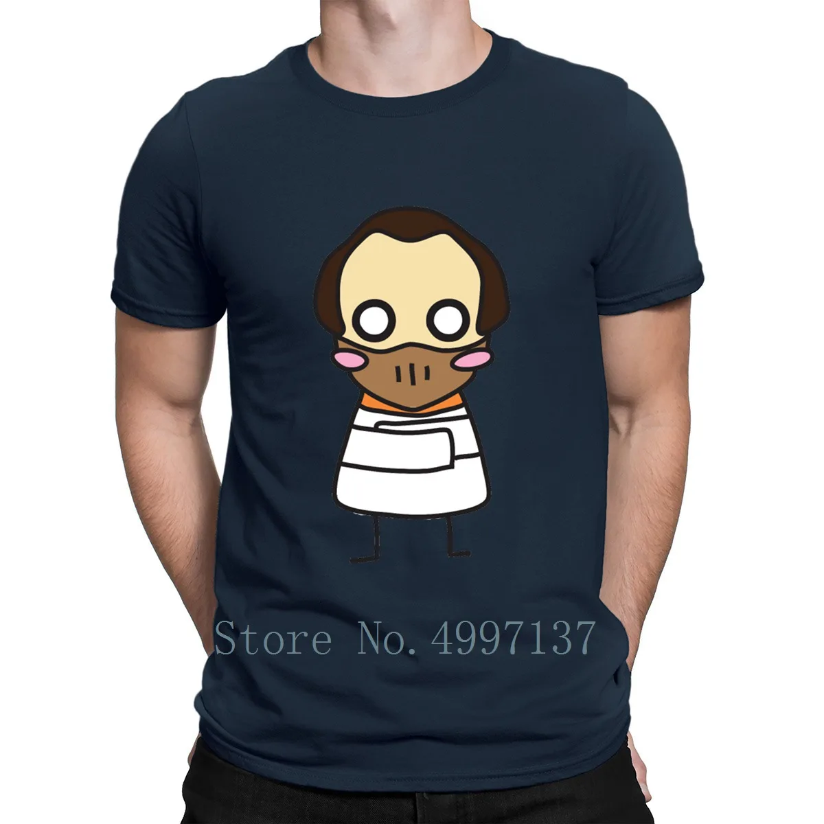 Футболка Hannibal Lecter Do You Feel Like Dinner 100% хлопок новая модная летняя футболка с круглым