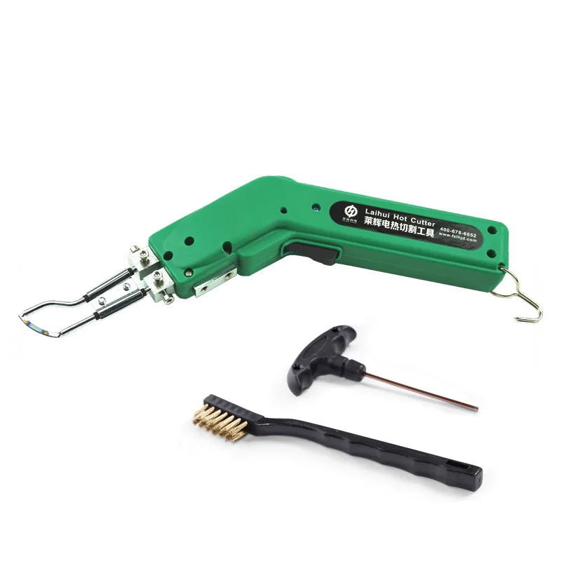 100W R shape blade Нож для горячей резки ткани тепла Резак Электрический пластиковый годный для тепла резак для пенопласта резак - Цвет: 100W R shape blade