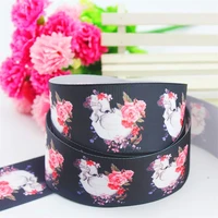 10 yards 22mm 38mm creative design tape cartoon flora grosgrain polyester ribbon decorative tape textile