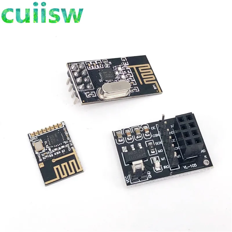 NRF24L01+ модуль беспроводной передачи данных 2,4G/NRF24L01 обновленная версия 2 Мбит/с NRF24L01 гнездо адаптера плата