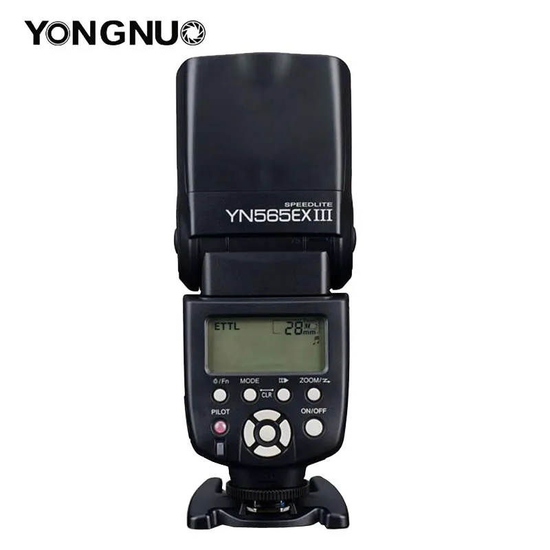 Вспышка YONGNUO YN-565EX YN565EX III TTL для Nikon D7500 D7200 D7100 D5600 Canon 500D 550D 600D DSLR камеры | Электроника