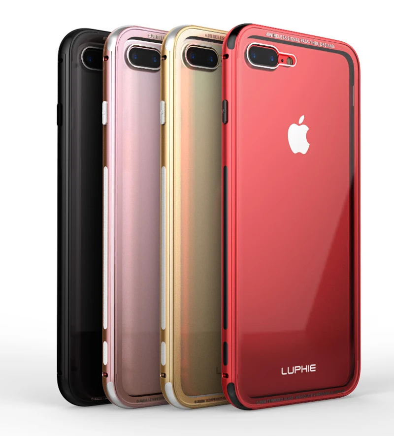 Роскошный чехол для Apple iPhone 7 8 Plus X 10 XS Max XR прозрачный чехол стеклянная задняя крышка телефона для etui iPhone 7 8 Plus чехол