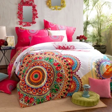 Роскошный комплект постельного белья Королевский размер пододеяльник