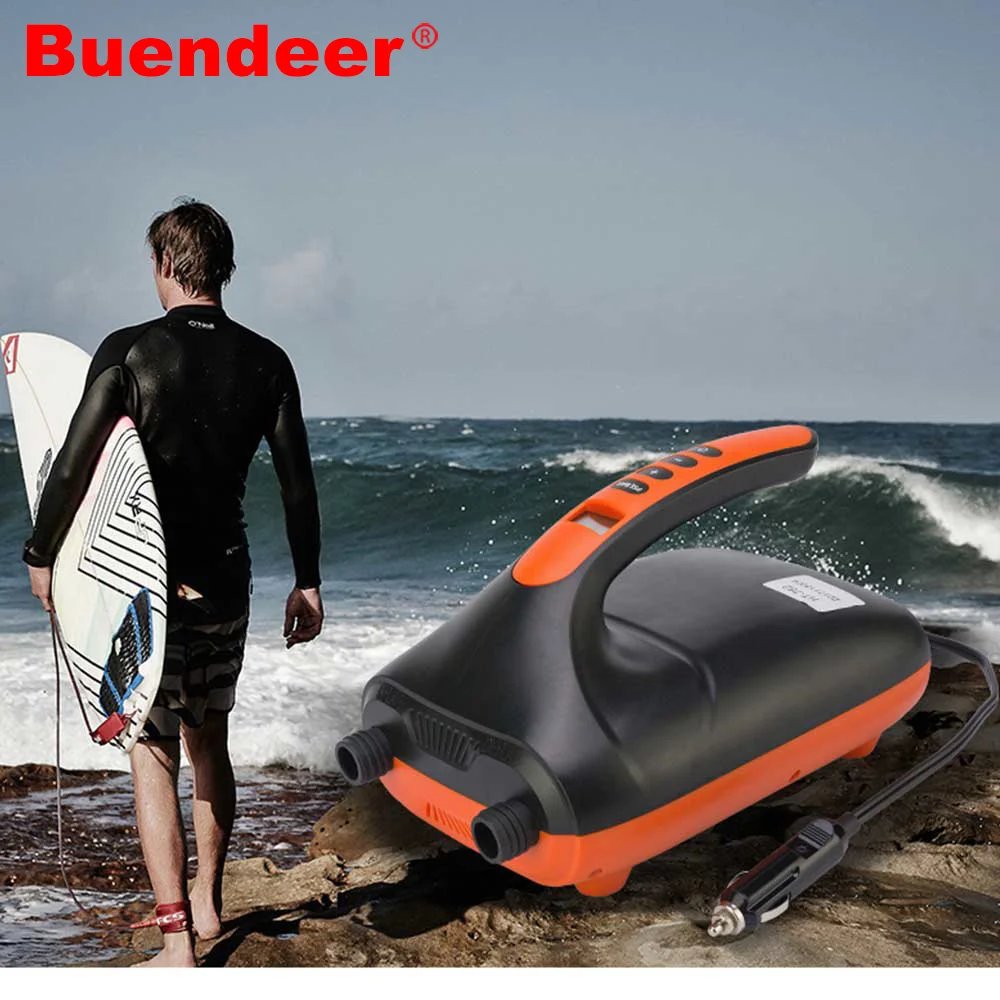 Buendeer 20PSI SUP Автомобильный Электрический воздушный насос высокого давления