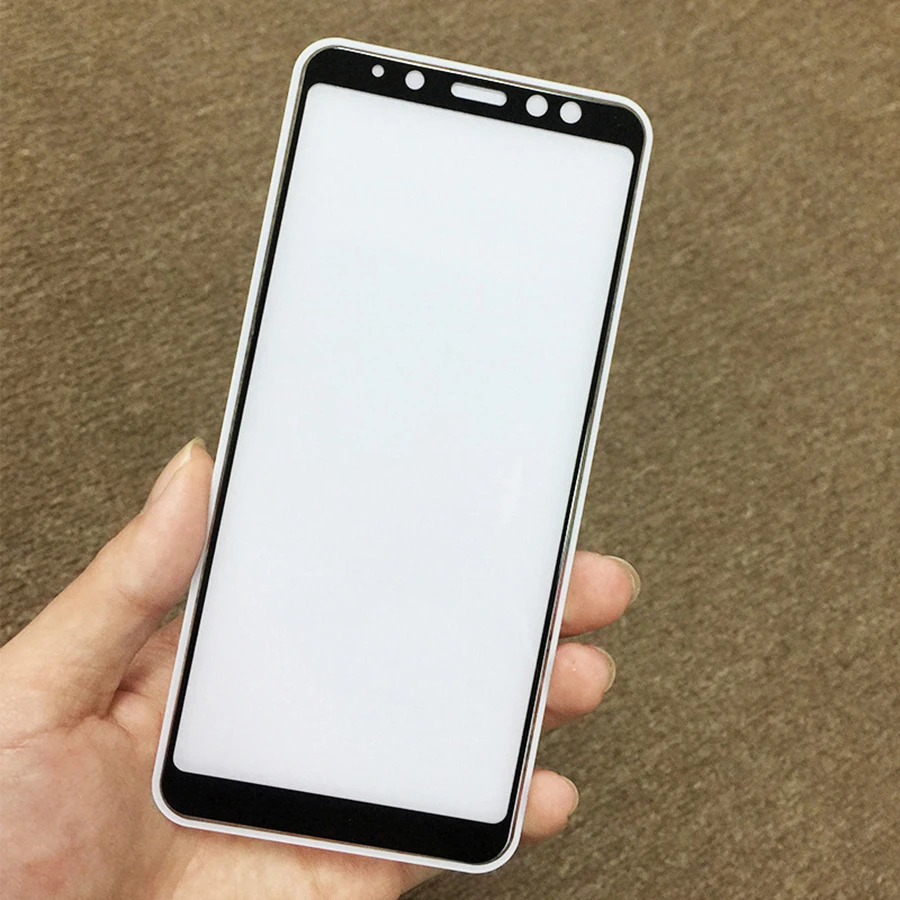 Закаленное стекло для SAMSUNG Galaxy A7 A9 2018 A6 A8 Plus A750F A9s Star Pro|Защитные стёкла и плёнки