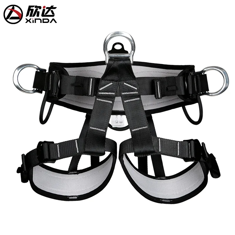 XINDA Brand Waist Protection Leggings Harnesses Bust Seat Belt Outdoor Rescue Rock Climbing Rappelling Equipment Accessories