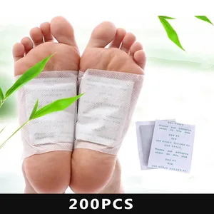 100 шт., детоксикационные патчи для ног