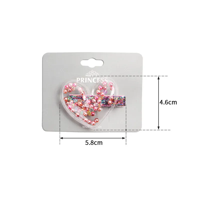 Новые Заколки для волос с барашками в форме короны с блестками для девочек.