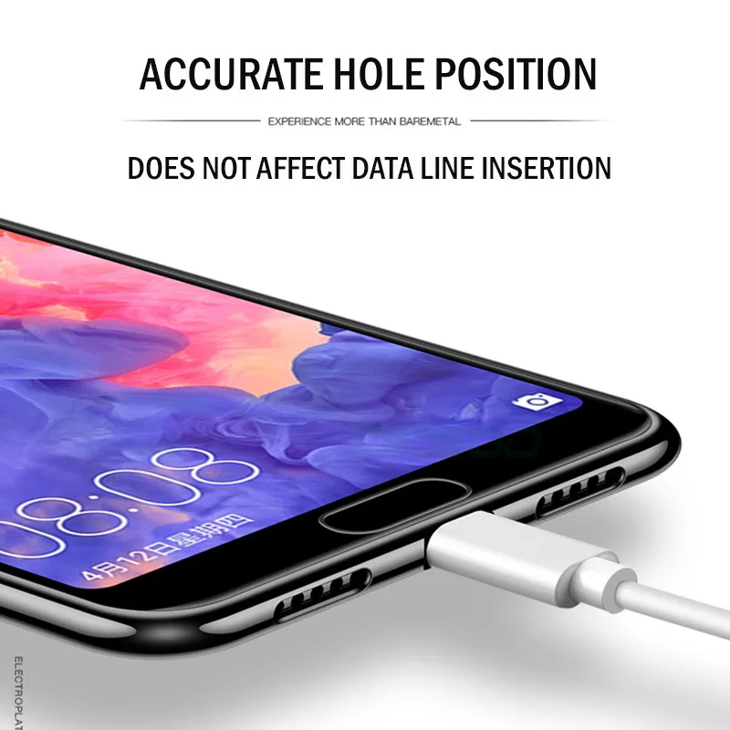 Oicgoo роскошный позолоченный мягкий чехол из ТПУ с принтом &quotдля huawei P20 P10 Lite Pro плюс