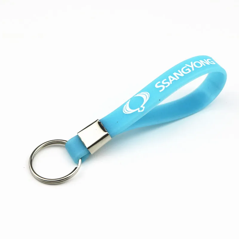 Автомобильный Стильный силиконовый брелок автомобильная наклейка светящееся