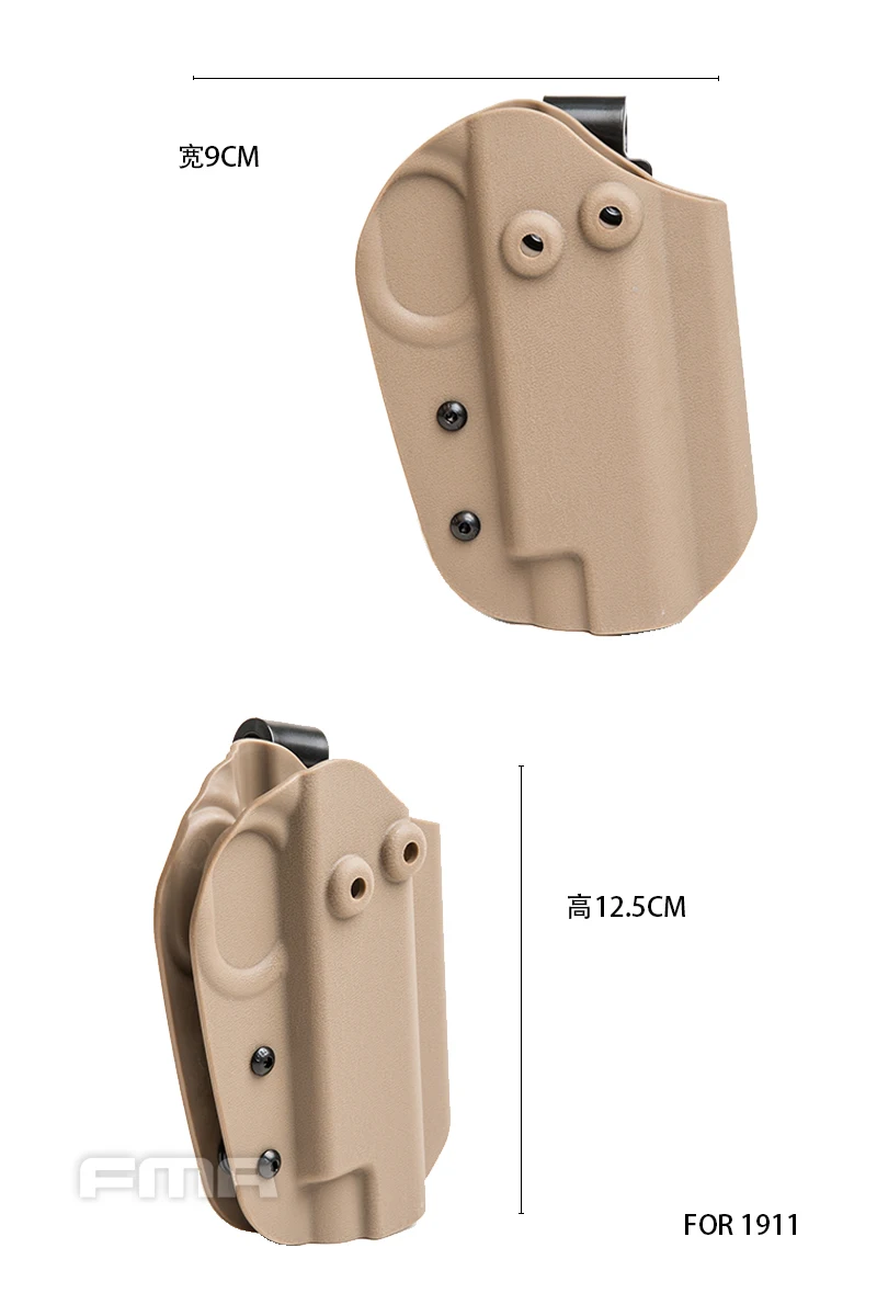 Tactical FMA KYDEX Holster For 1911 Hunting Accessories Gun Case Pistola Airsoft Colt 1911 Military Gun Holder