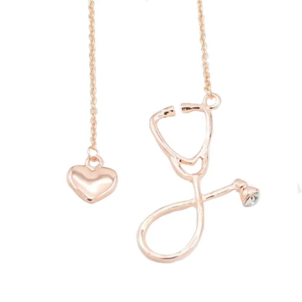 Женская цепочка с подвеской в виде сердца|Ожерелья подвеской| |