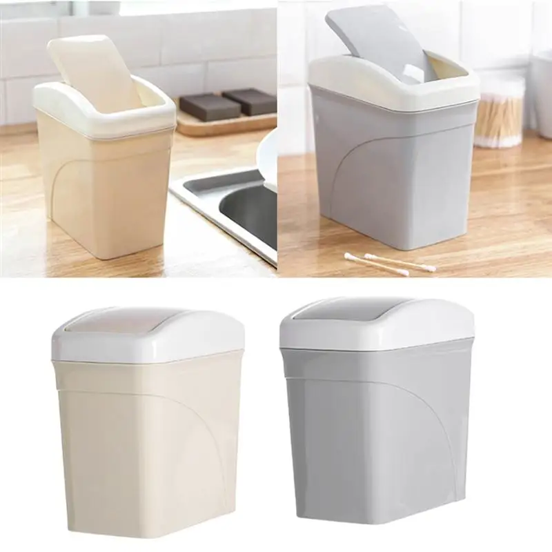 2 шт. настольная мусорная корзина креативный органайзер для хранения коробка