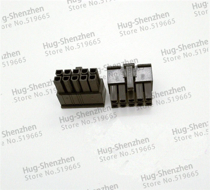 ATX / EPS Molex 4 2 мм 5557 10pin 10 Pin * 5pin Штекерный разъем питания корпус пластиковый для ПК