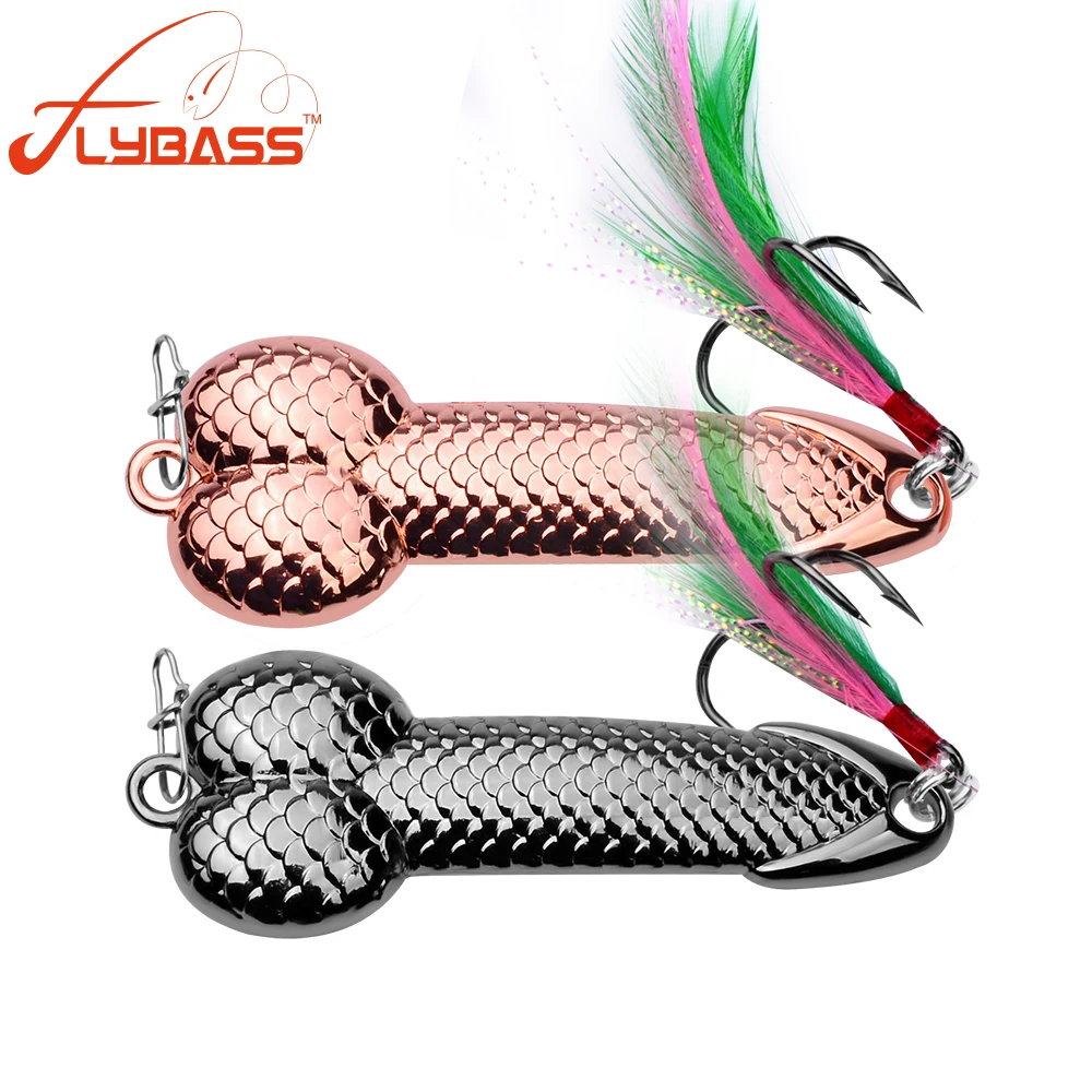 FLYBASS 1 шт. ложка приманки рыболовные снасти 3g 7g 11g 15g 21g 28g 36g цвет пистолета/розово