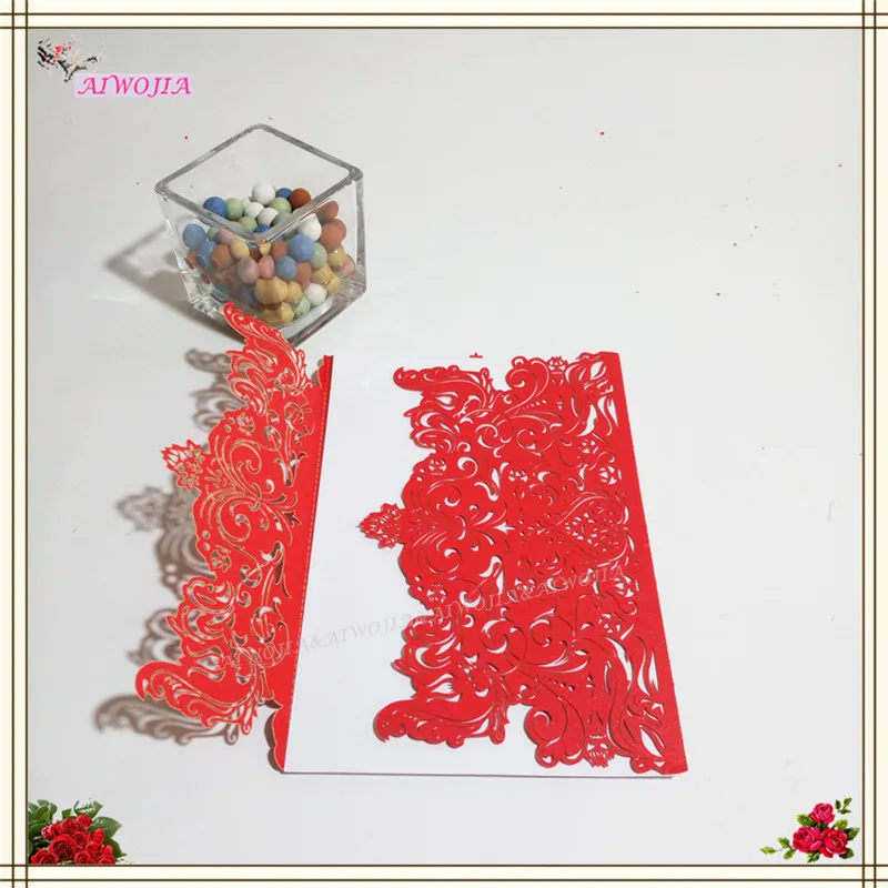 Свадебные сувениры и подарки карты на заказ лазерная резка сердце пустые