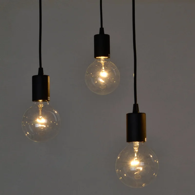 Светодиодная лампа Эдисона E27 в стиле сделай сам винтажный Домашний Светильник