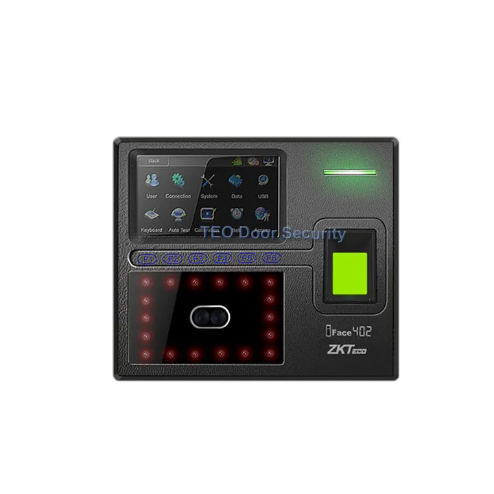 Free DHL Shipping Face Recognition Attendance Management ZK Iface402 Support 2000 + 2000Fingerprint Large Capacity | Безопасность и