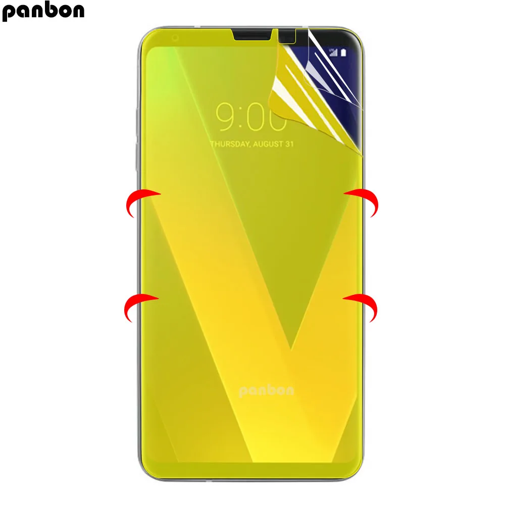 Гидрогель для LG G8 G7 G6 G5 V40 V30 V20 G 8 7 6 5 ультра плюс полное покрытие передняя защита