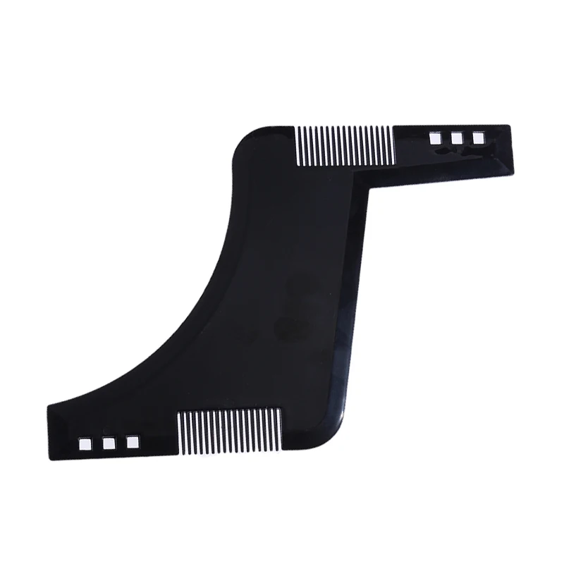 style 1 black OSHIONER, инструмент для укладки бороды, трафарет для бороды, направляющий шаблон, гребень для мужчин, стиль, борода, линия для волос, инструмент для окантовки - Цвет: style 1 black