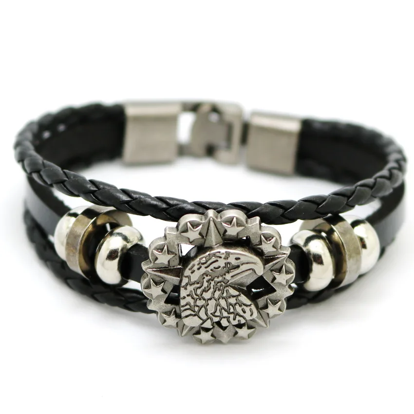 Новинка 2016 мужские аксессуары браслет с орлами модный Мужской Женский