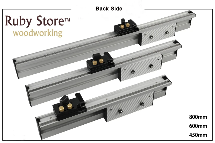 Алюминиевый забор с торцами 450 мм/600 мм/800 мм флип стопором|miter gauge|fence aluminum |