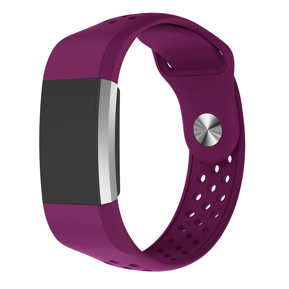 Smart Accessories For Fitbit Charge 2 Band Colorful Strap Replace Watch Straps Sports Silicone Bracelet | Наручные часы