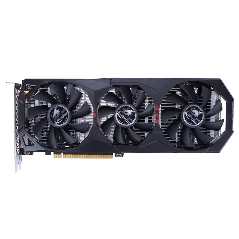 Цветная игровая видеокарта RTX 2060 ES GDDR6 Nvidia GPU 6G 1365 бит 1680 МГц HDMI iGame для ПК