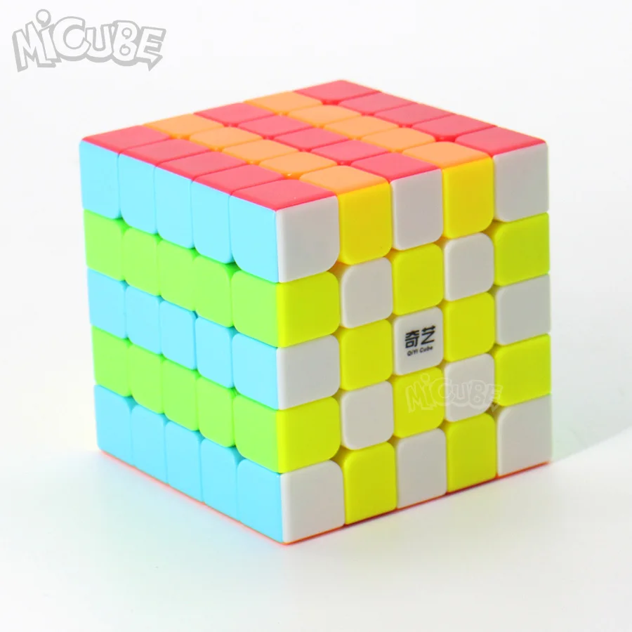 Нео Куб 5x5x5 Cubo Magico Qiyi Qizheng S магический скоростной Куб 5x5 без наклеек кубический антистресс 5 на 5 игрушки для детей