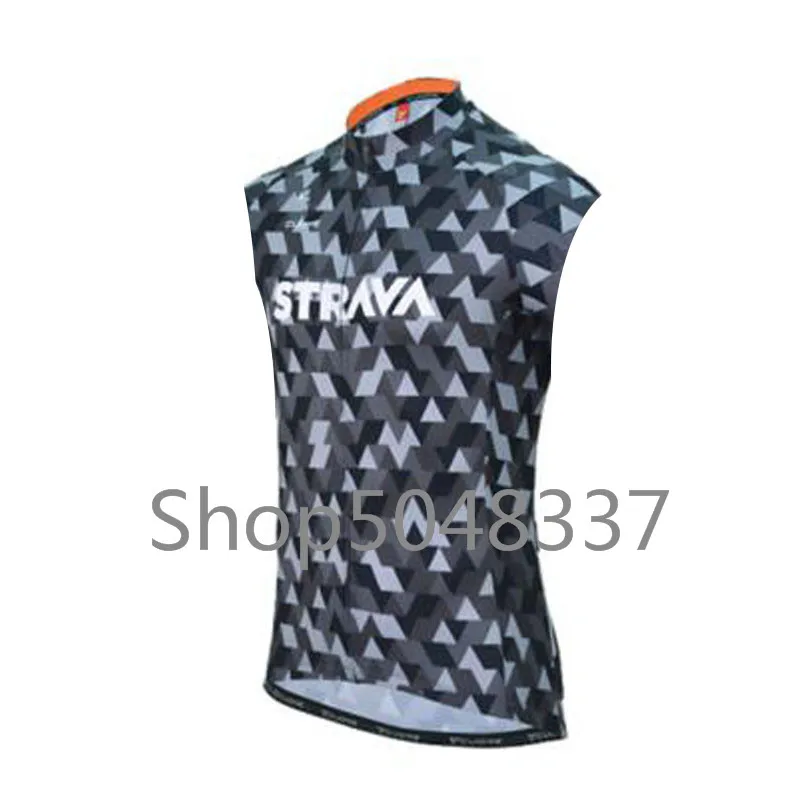 Strava 2019 Pro велосипедные жилеты майка для велогонщиков Maillot Ropa Ciclismo летние майки без