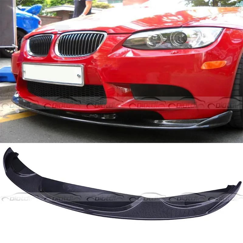 Спойлер бампер OLOTDI для BMW E92 E93 M3 H стиль 2008 2013 передняя губа купе передний фартук из