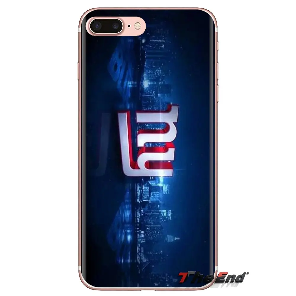 For LG Spirit Motorola Moto X4 E4 E5 G5 G5S G6 Z Z2 Z3 G2 G3 C Play Plus Mini NY New York giants Logo American football TPU Case |