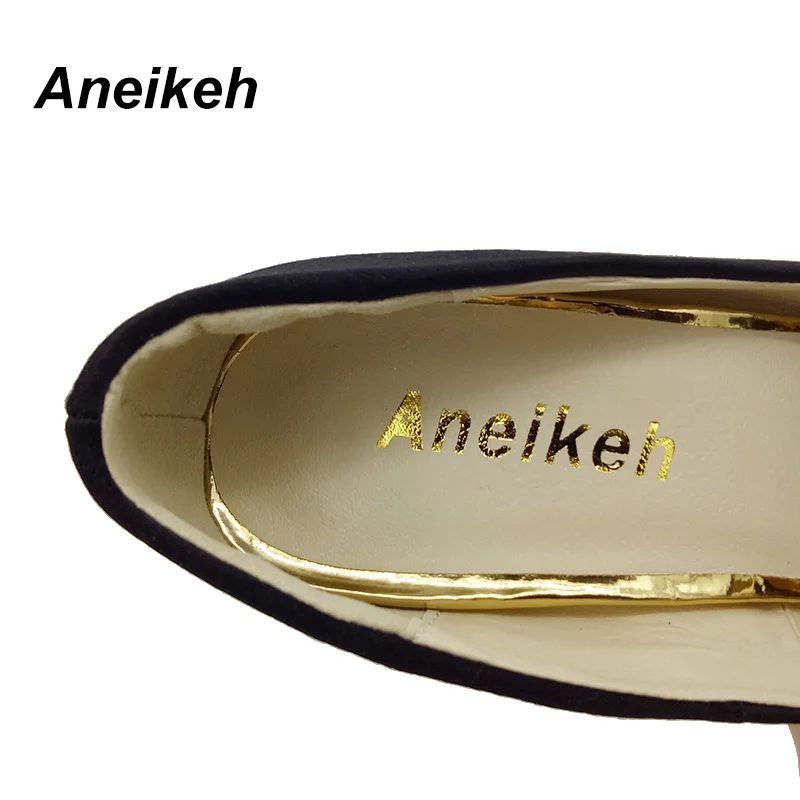 Aneikeh/ г. Брендовая обувь женские туфли-лодочки на высоком каблуке 16 см Женская обувь на шпильке туфли на высоком каблуке с открытым носком 258-21