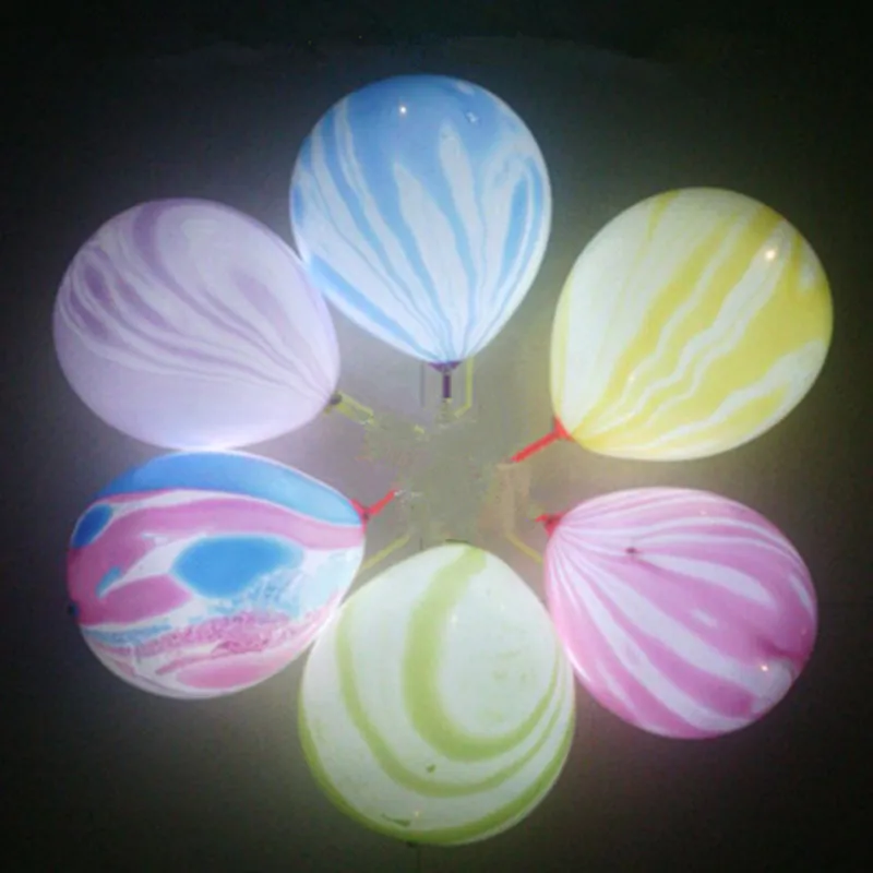 Светодиодные шары 12 дюймов разноцветные огни облака Рождество Декор Свадьба