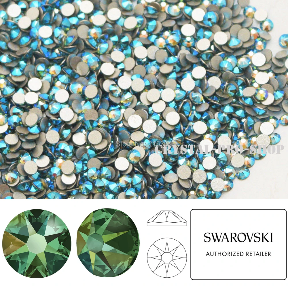 Новый эффект эринит мерцание (360 SHIM) Кристалл от Swarovski элементы (ss5 ss30) (без горячей