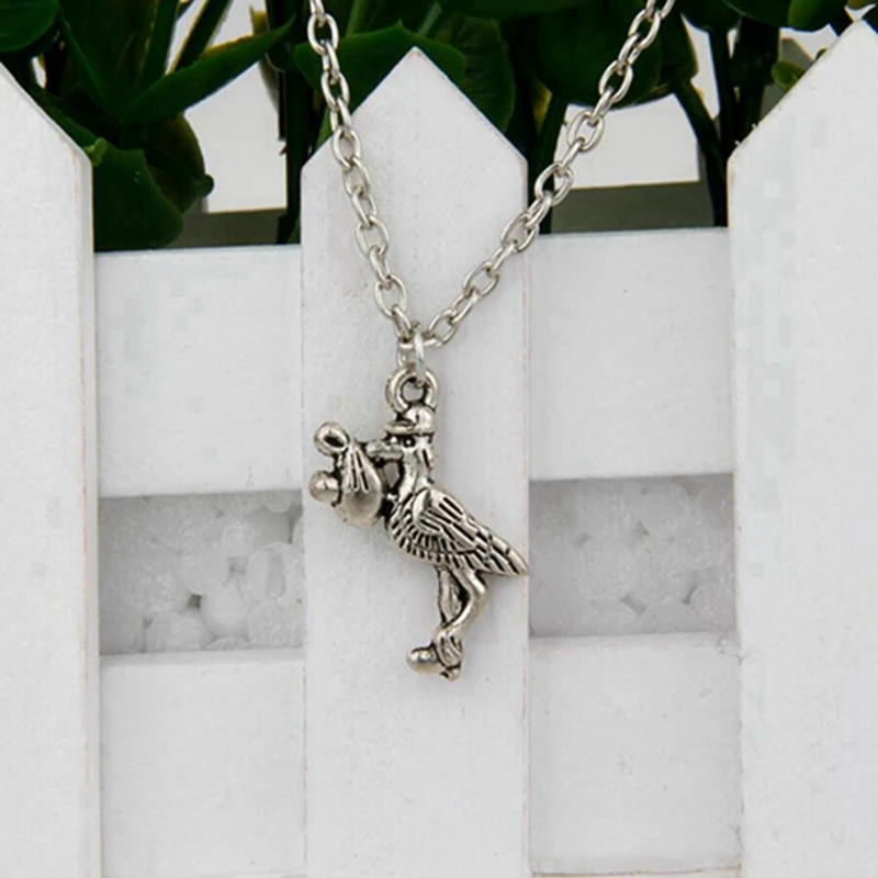 Лидер продаж 1 шт. античное серебряное ожерелье в виде кроликов и крестиков 19