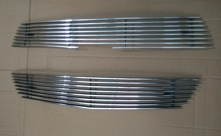 Заготовка решетка гриль Вставки для 2011 2013 Chevy Sonic AVEO 2 шт.|grille insert|aveo grillinsert |