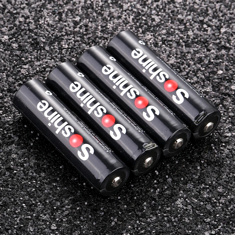 Soshine 16850 USB Высокая мощность 3,7 V 3000mah литиевая USB аккумуляторная батарея зарядное устройство