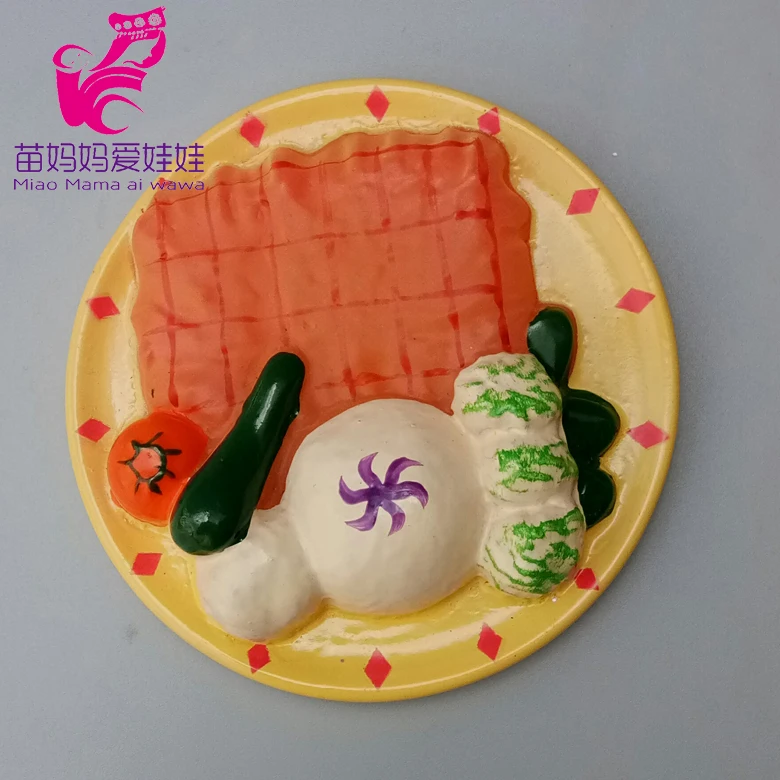 Mininature моделирование еды BJD куклы кухонные горшки и сковородки посуда очки столовые приборы для куклы Барби