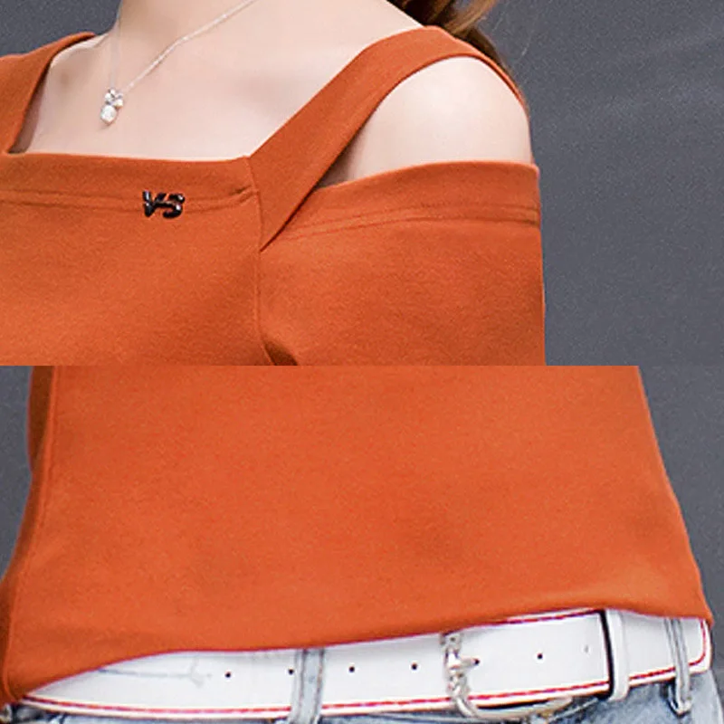 Женские хлопковые футболки ярких цветов большие размеры M 4XL с короткими рукавами