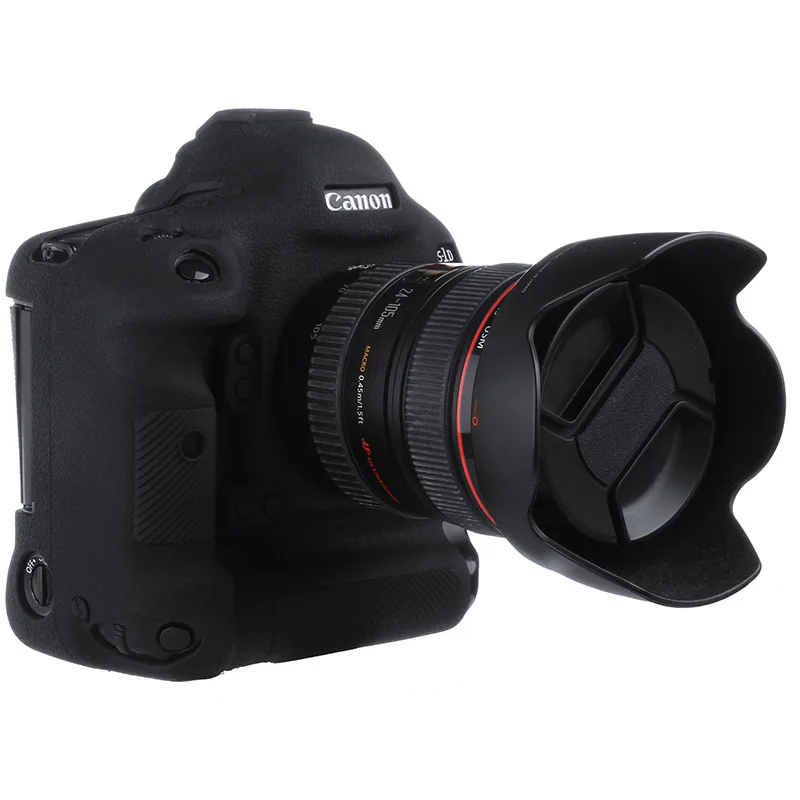 

Qeento Lightweight Camera Bag for CANON 1DX Camera Bag Case Protective Cover for EOS 1DX Camouflage Black red yellow colour