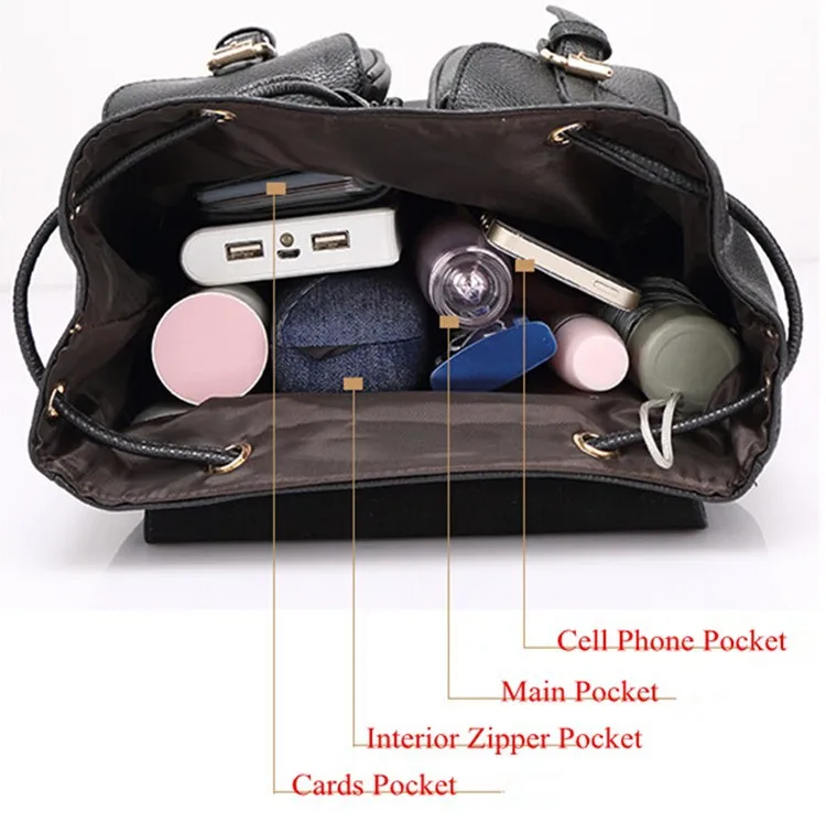 Женский кожаный рюкзак, черный Bolsas Mochila Feminina, большой школьный рюкзак для девочек, дорожная сумка, школьные рюкзаки, яркие цвета, розовый