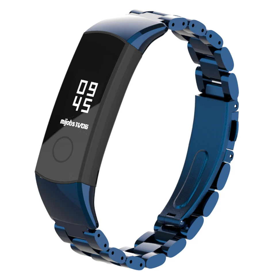 Металлический наручный ремешок для Huawei Honor Band 4 браслет 5 аксессуары браслета