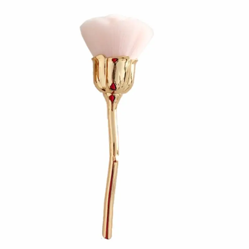 Pink Pro розовый цветок кисти для макияжа основа рассыпчатые Румяна Косметика для контуринга кисти - Handle Color: Pink