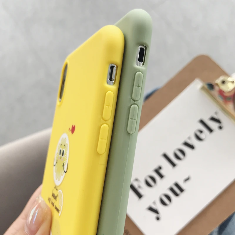 Мультфильм Матовый ТПУ чехол для телефона VIVO X9 X9S X20 V7 плюс X21UD X23 X27 Y55 Y66 Y67 Y71 Y75 Y79 Y83