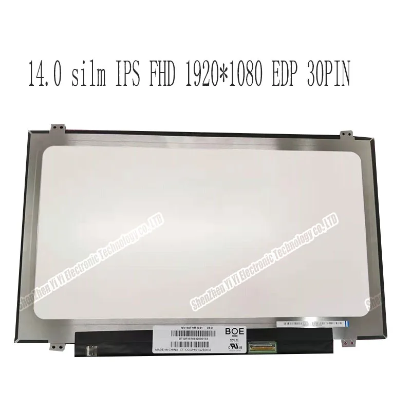 14 INCH lcd screen NV140FHM-N41 NV140FHM-N42 B140HAN02.1 B140HAN02.0 LTN140HL05-301 LTN140HL02-201 LP140WF3-SPL2 FOR DELL E6440