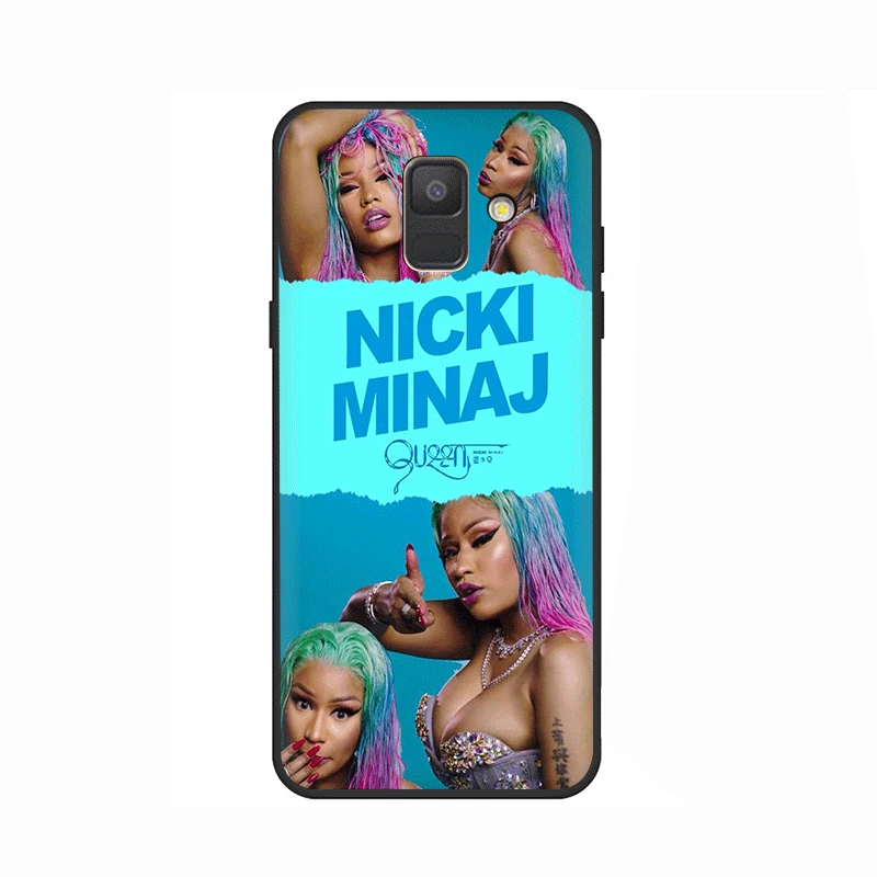 B14 В стиле Nicki Minaj, мягкий силиконовый чехол для телефона для samsung GaLaxy A3 A5 A6 A7 A8 A9 A10 A30 A40 A50 A70 J6 - Цвет: B14