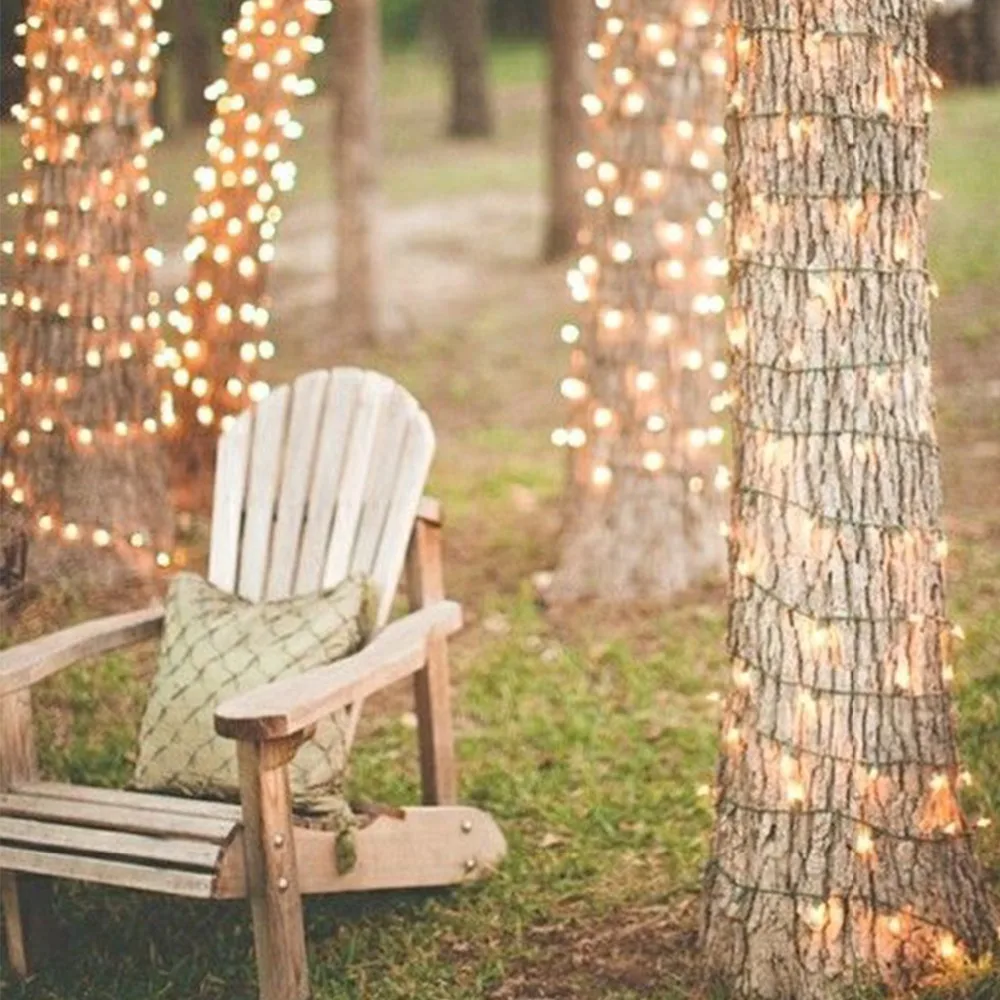 FENGRISE светодиодный ные фонари из медной проволоки сказочные струны свадебные 5 Вт