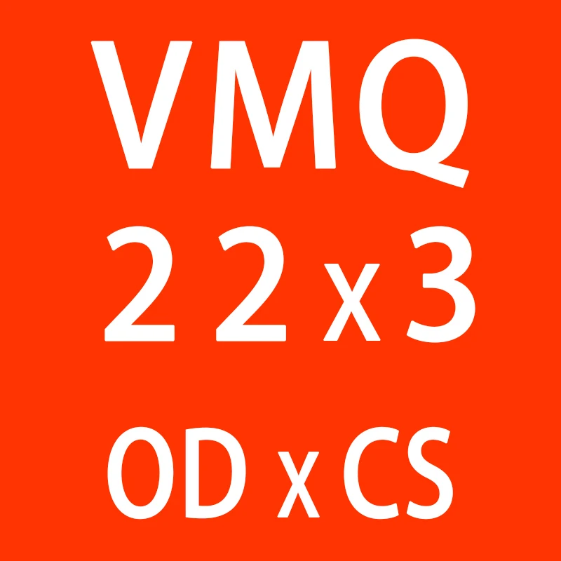 5 шт./лот красные силиконовые кольцо из силикона/VMQ-хомут с круглым воротником для мальчиков и девочек 3 мм Толщина OD21/22/23/24/25/26/27/28/29/30*3 мм резиновое уплотнительное кольцо уплотнения прокладки кольцо - Цвет: OD22mm